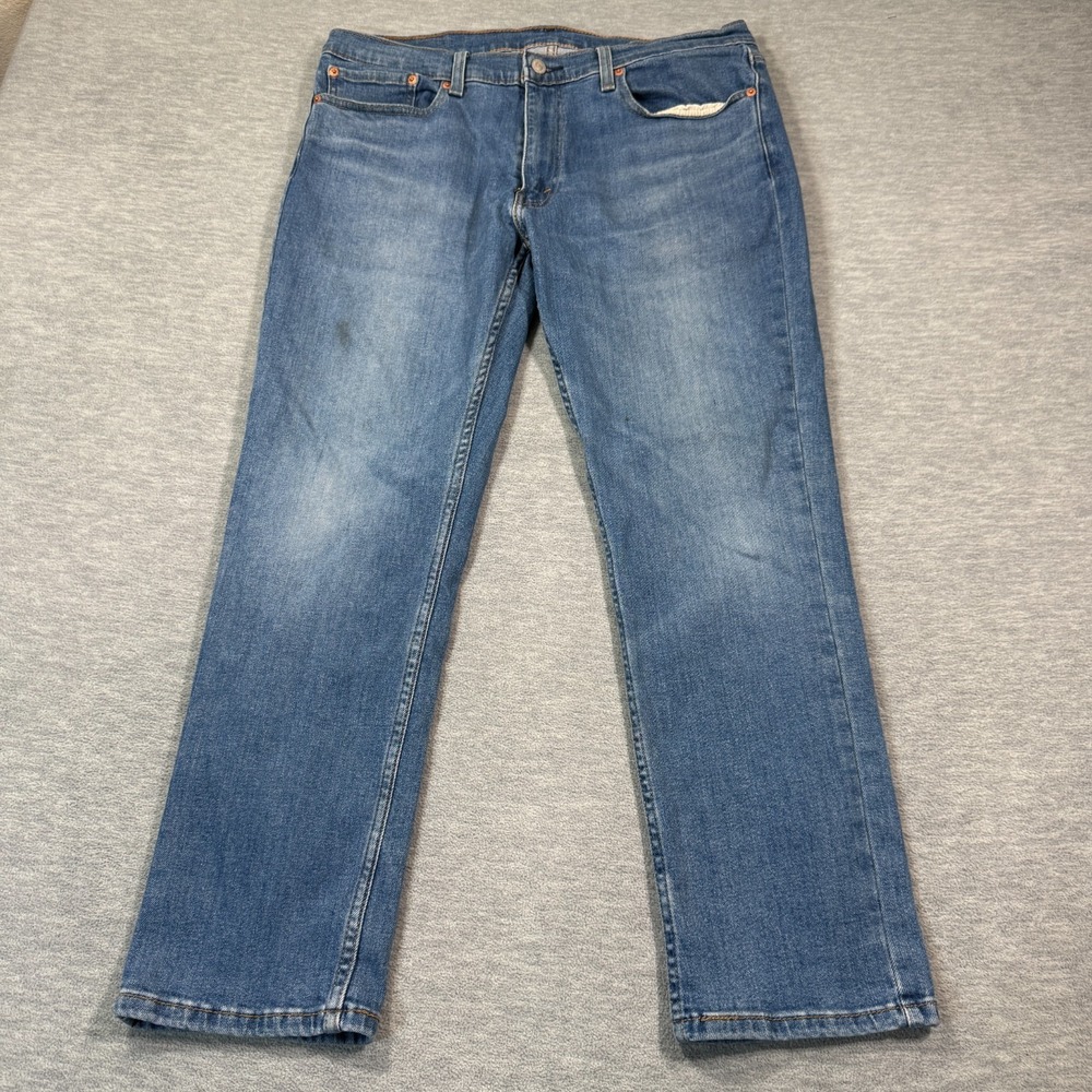 Levis 511 Jeans Men 36x29 Blue Slim Fit Stretch Denim Medium Wash Casual Pants